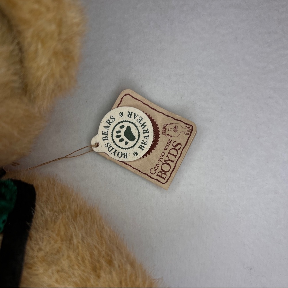 Vintage Boyds Bears Mr. McSnickers 14” Plush Teddy Bear T.J.’s Best Dressed Toy - Picture 4 of 8